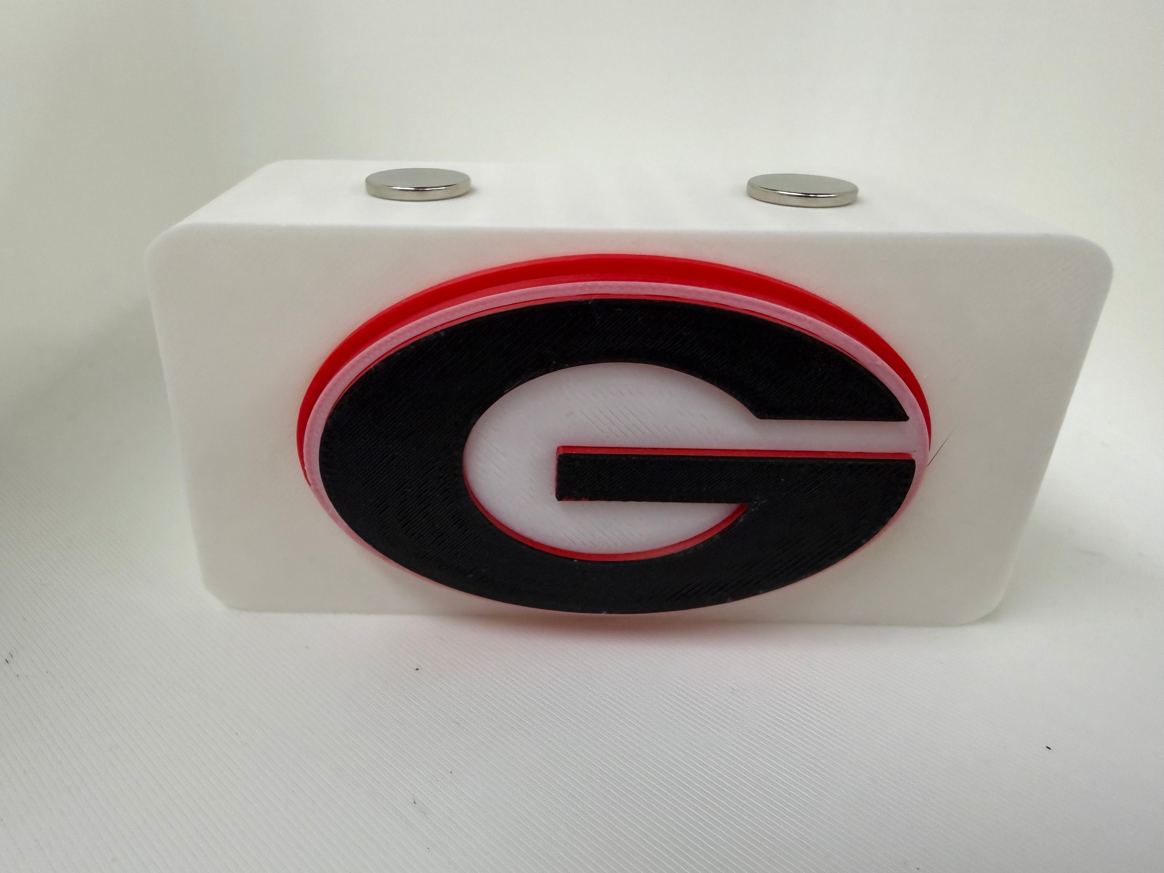 Georgia Bulldogs Magnetic Pocket Knife Display Block – SEC Team Colors