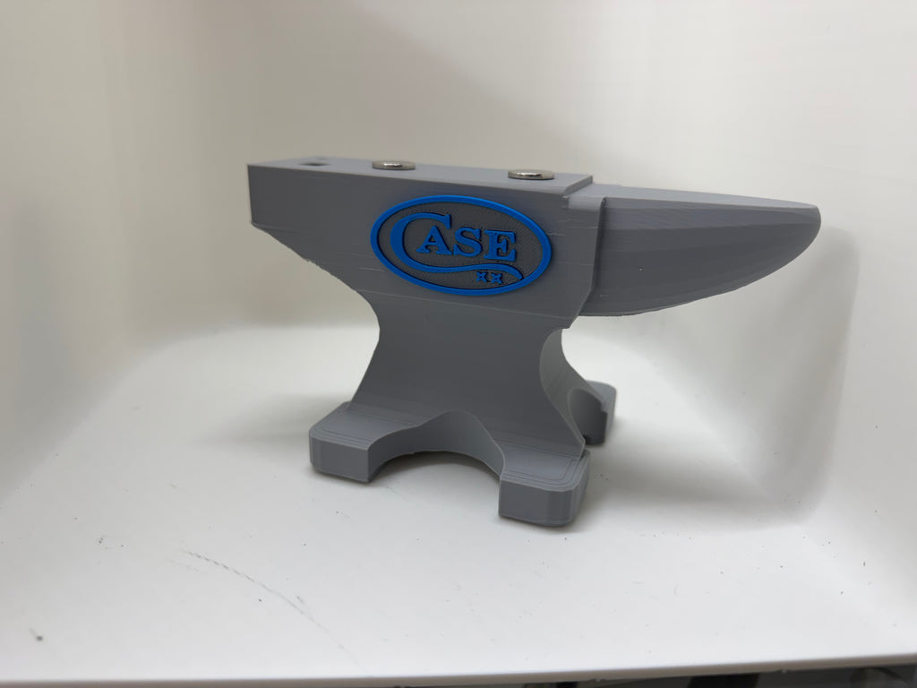 Case XX Magnetic Anvil Knife Display Gray & Blue