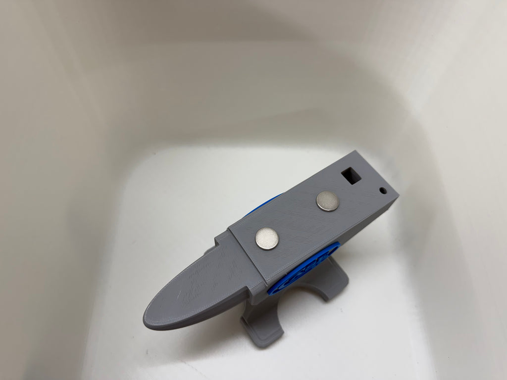 Case XX Magnetic Anvil Knife Display Gray & Blue
