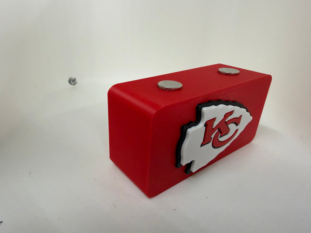 Kansas City Chiefs Magnetic Pocket Knife Display Block – 3D Printed