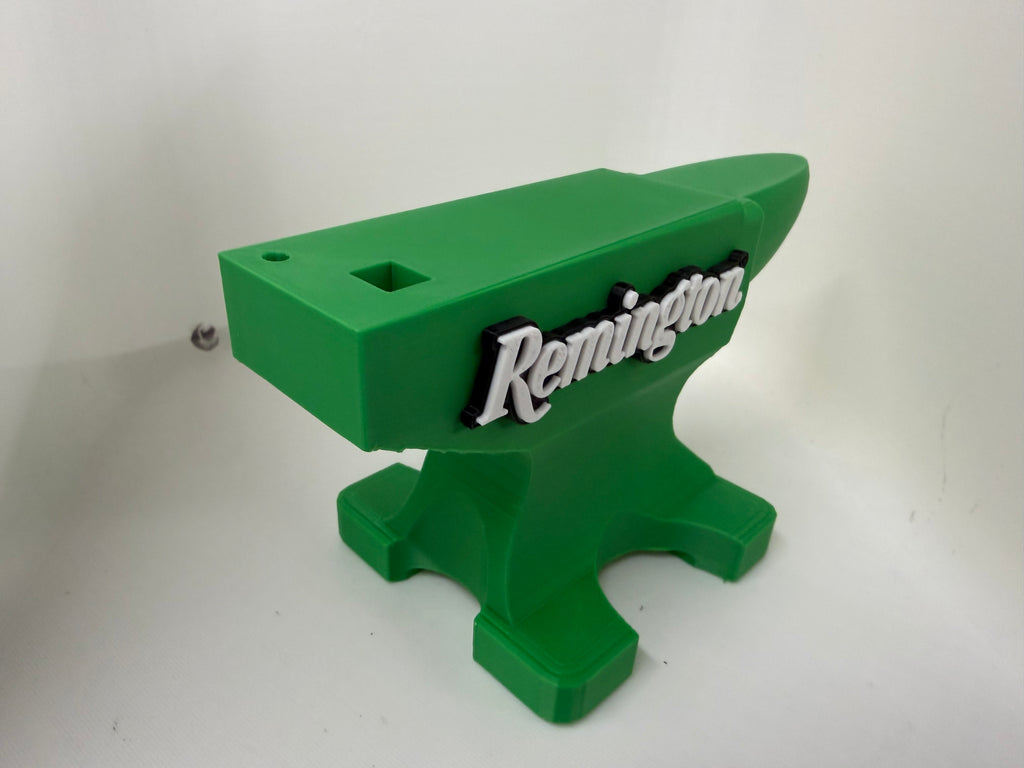 Remington Knives Magnetic Anvil Knife Display Green, Black & White