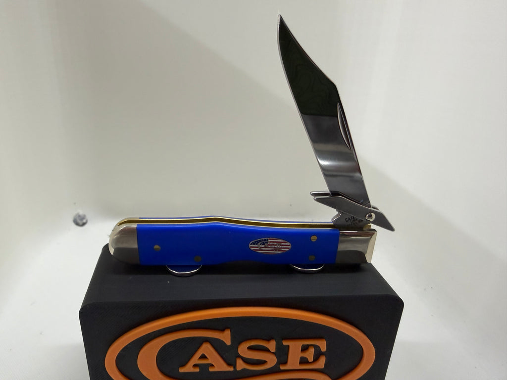 2026 Case XX Royal Blue Synthetic Smooth Cheetah Cub