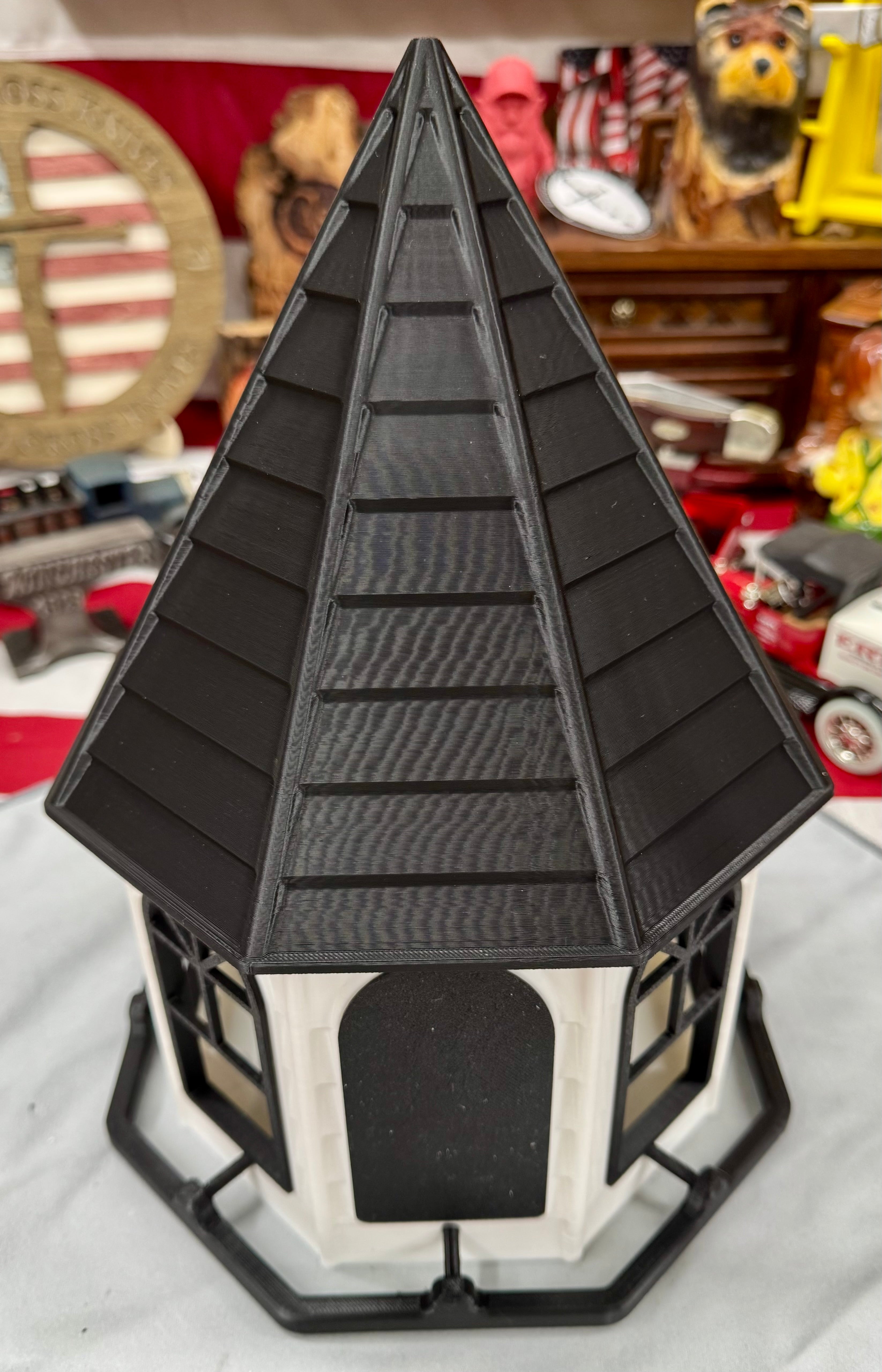 3D Printed Bird Feeder with Mounting Bracket – Black & White Outdoor Feeder | Rugged Finds Collection