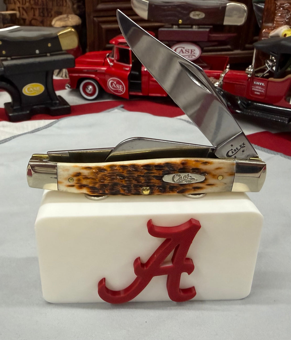 Alabama Crimson Tide Magnetic Knife Display Stand – 3D Printed EDC Holder (4” x 2”)
