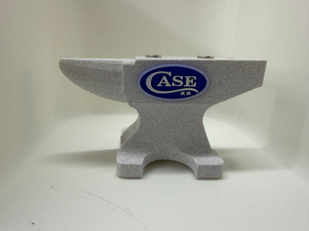 Case XX Magnetic Anvil Knife Display Marble & Blue
