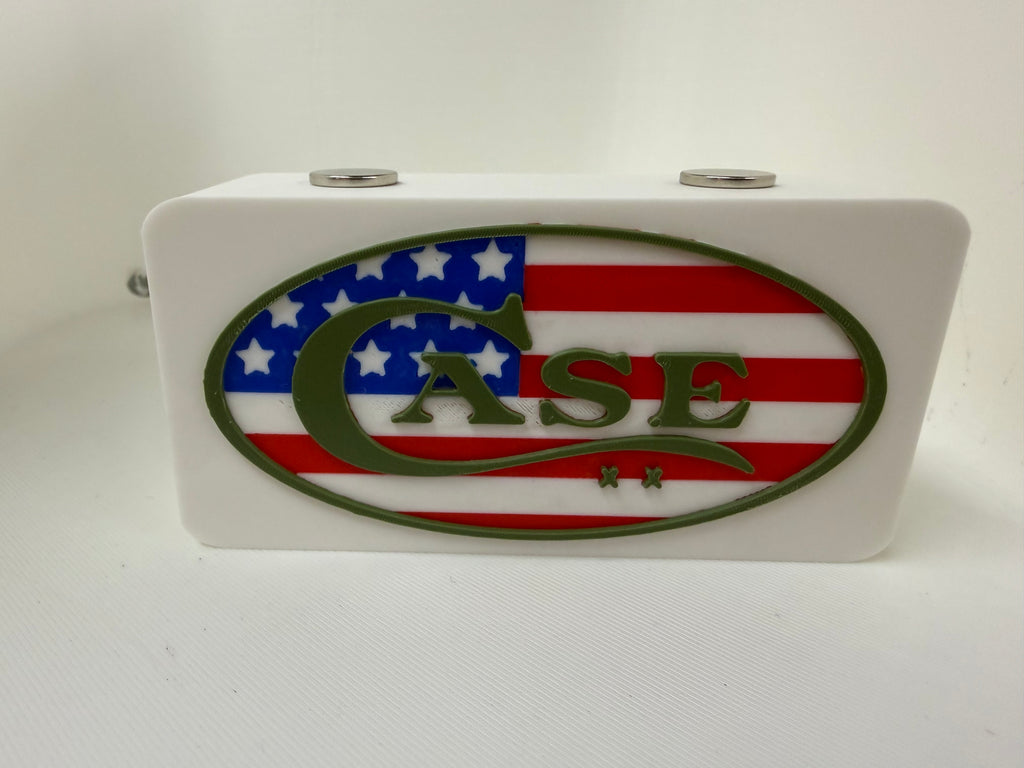 Patriotic Case XX Magnetic Knife Display Block – 3D Printed