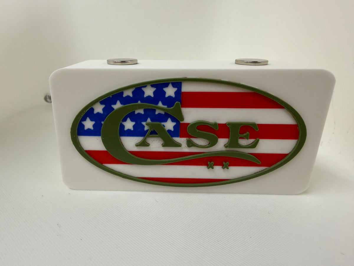 Patriotic Case XX Magnetic Knife Display Block – 3D Printed