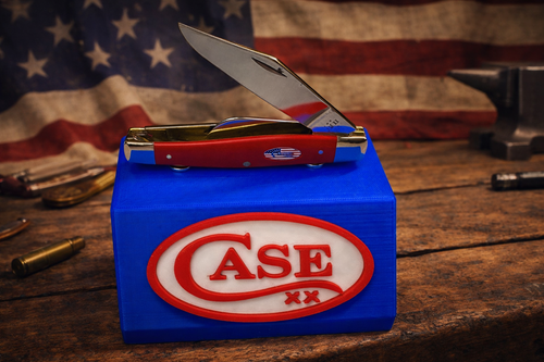 Case XX Magnetic Knife Display Stand – Patriotic 3D Printed Collector Display