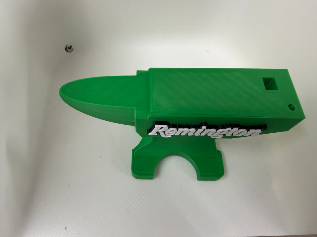Remington Knives Magnetic Anvil Knife Display Green, Black & White
