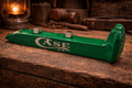 Case XX Green Railroad Spike Knife Display – Magnetic Pocket Knife Stand – Repurposed Railroad Spike