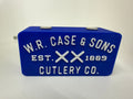 Case XX Pocket Knife Display Stand 3D Printed Magnetic Holder Blue White