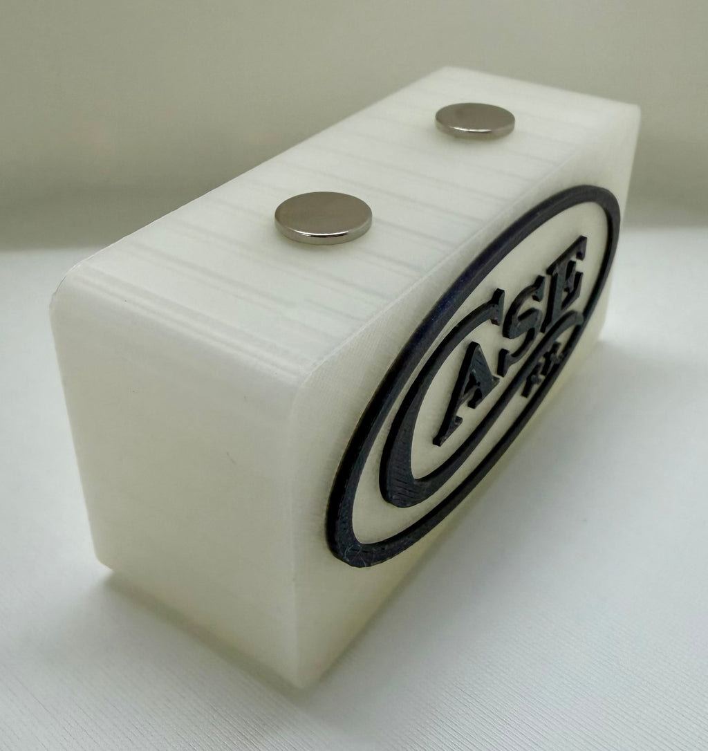 CASE XX 3D Printed Translucent Magnetic Knife Display Block