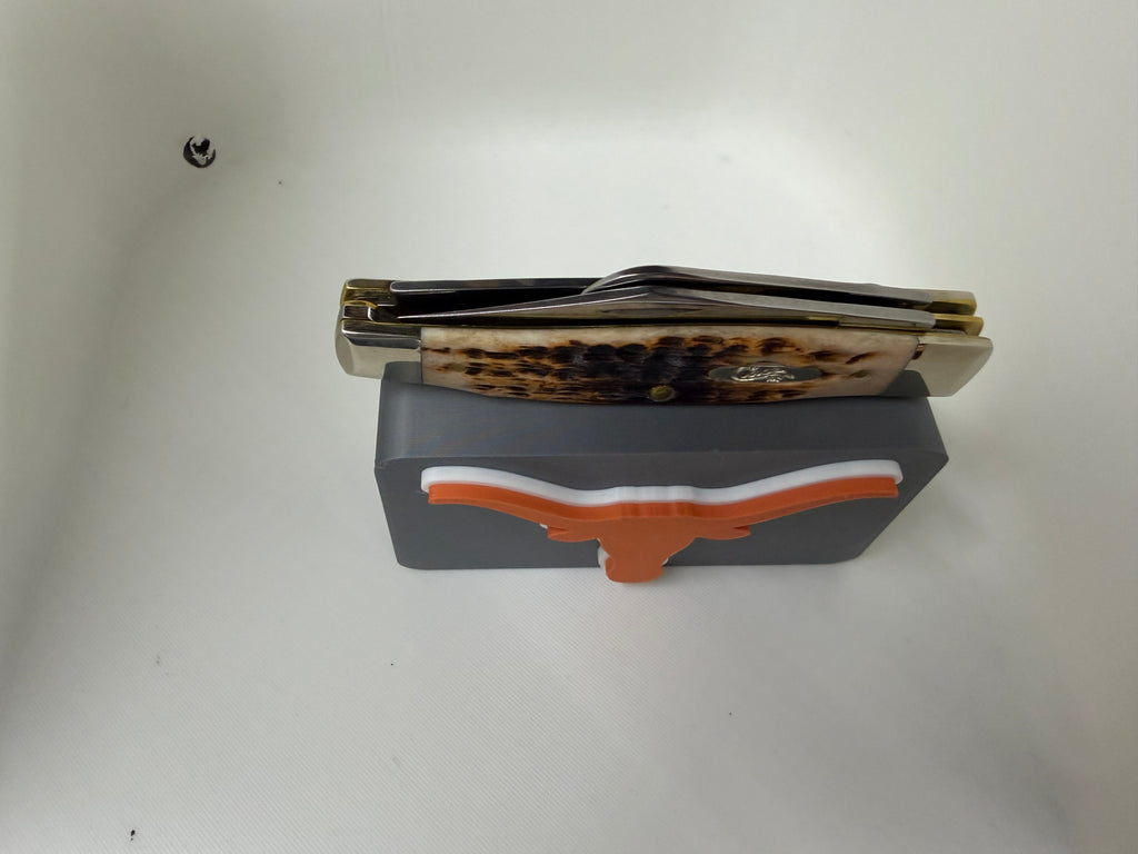 Texas Longhorns Magnetic Pocket Knife Display Block – SEC Team Colors