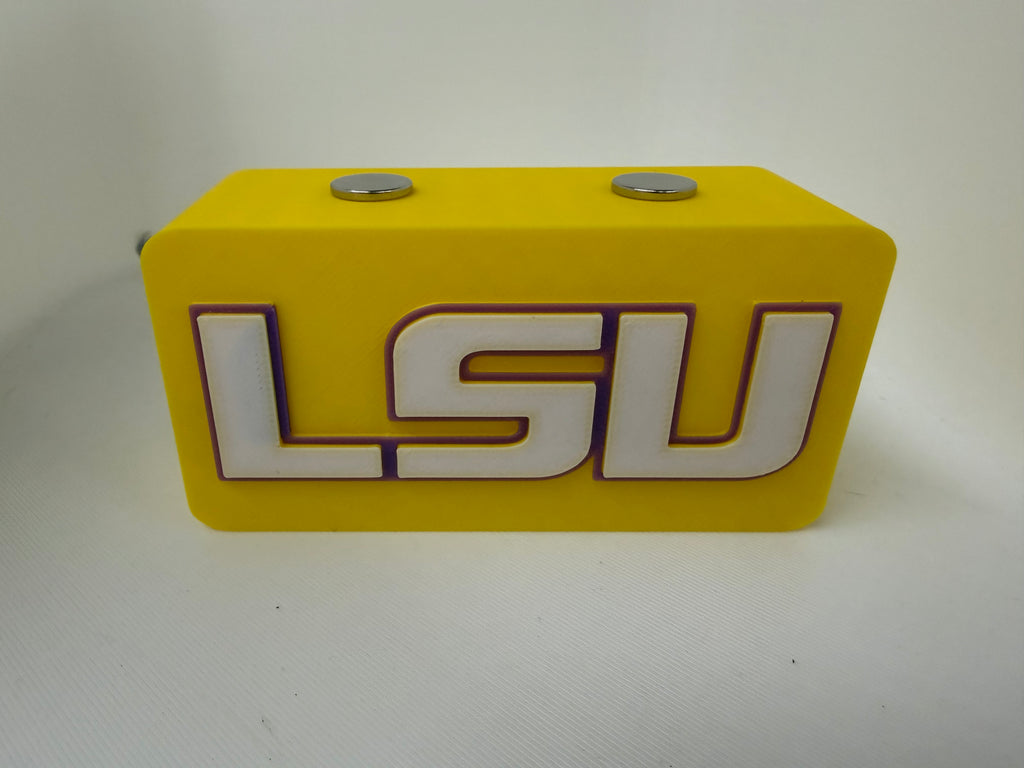 LSU Tigers Magnetic Pocket Knife Display Block – SEC Team Colors