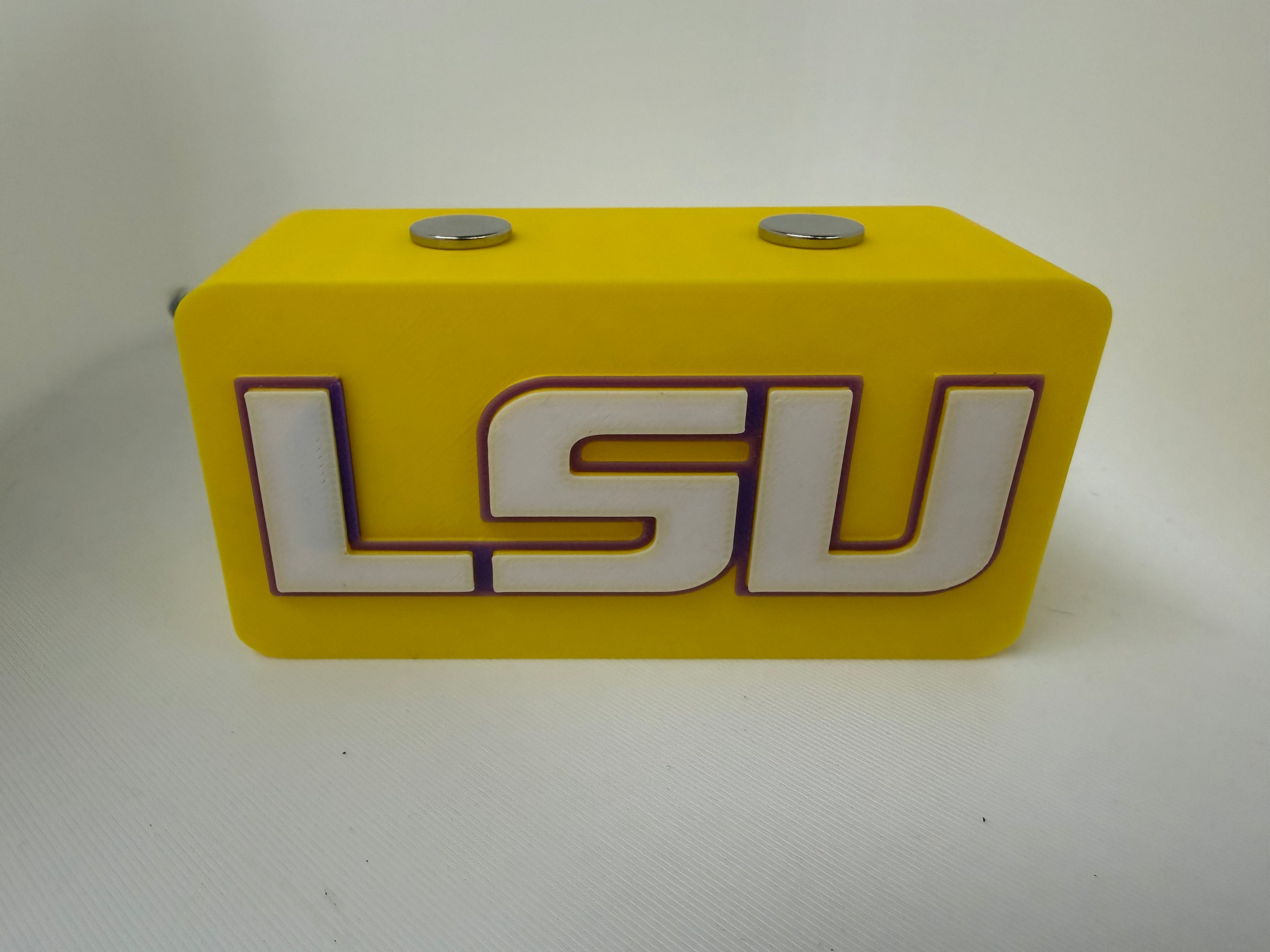 LSU Tigers Magnetic Pocket Knife Display Block – SEC Team Colors