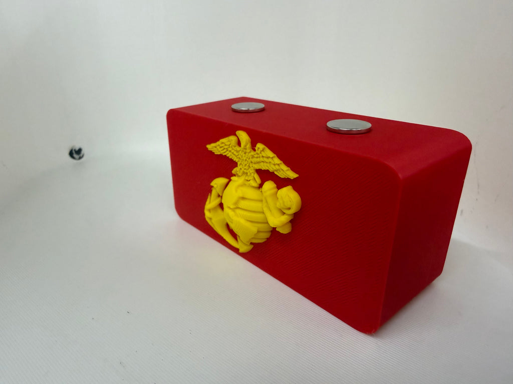 US Marines Magnetic Knife Display Block Premium 3D Printed Collector Stand