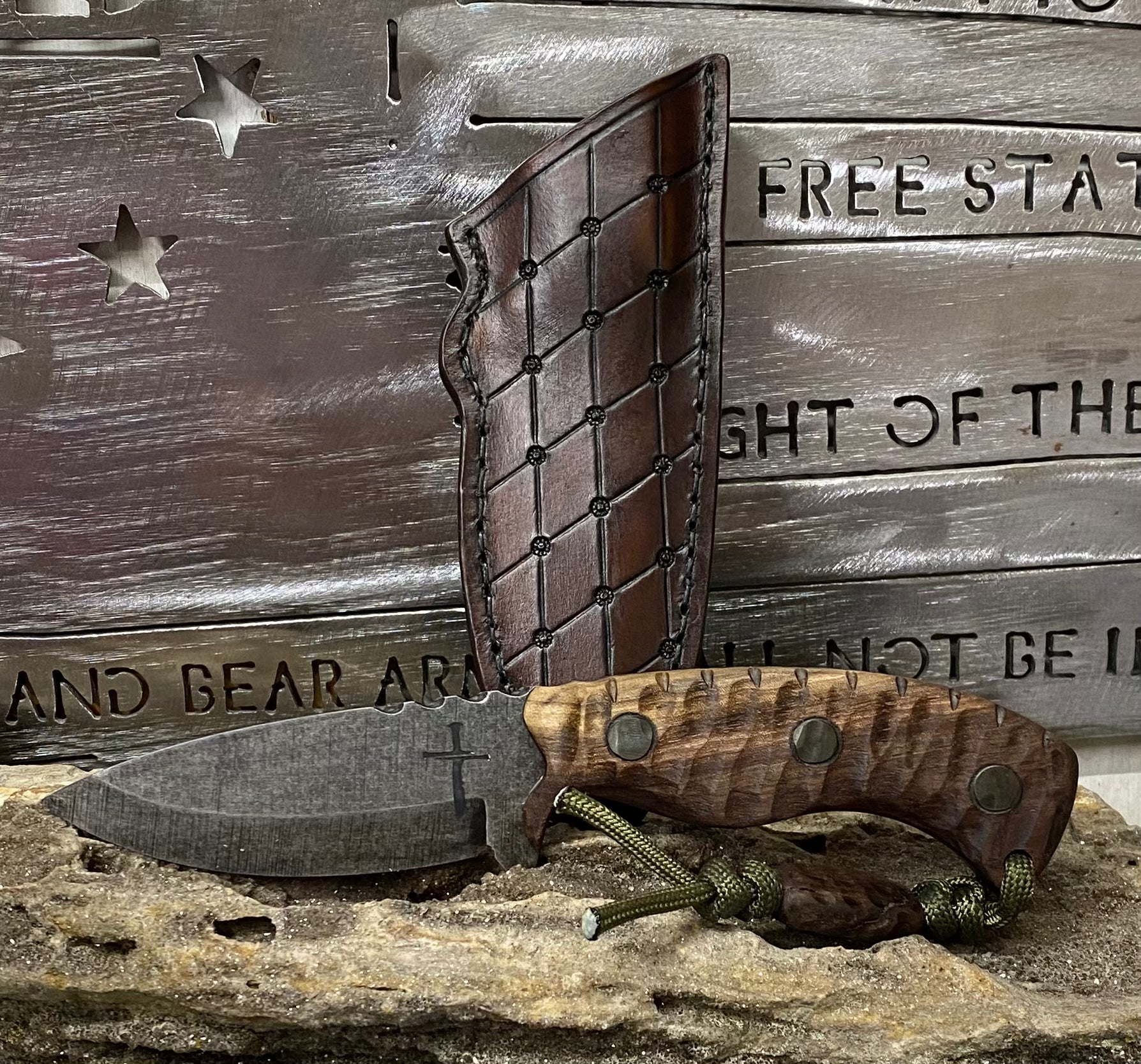 "The Huntsmen" Fixed Blade Hunting/Skinning EDC Knife