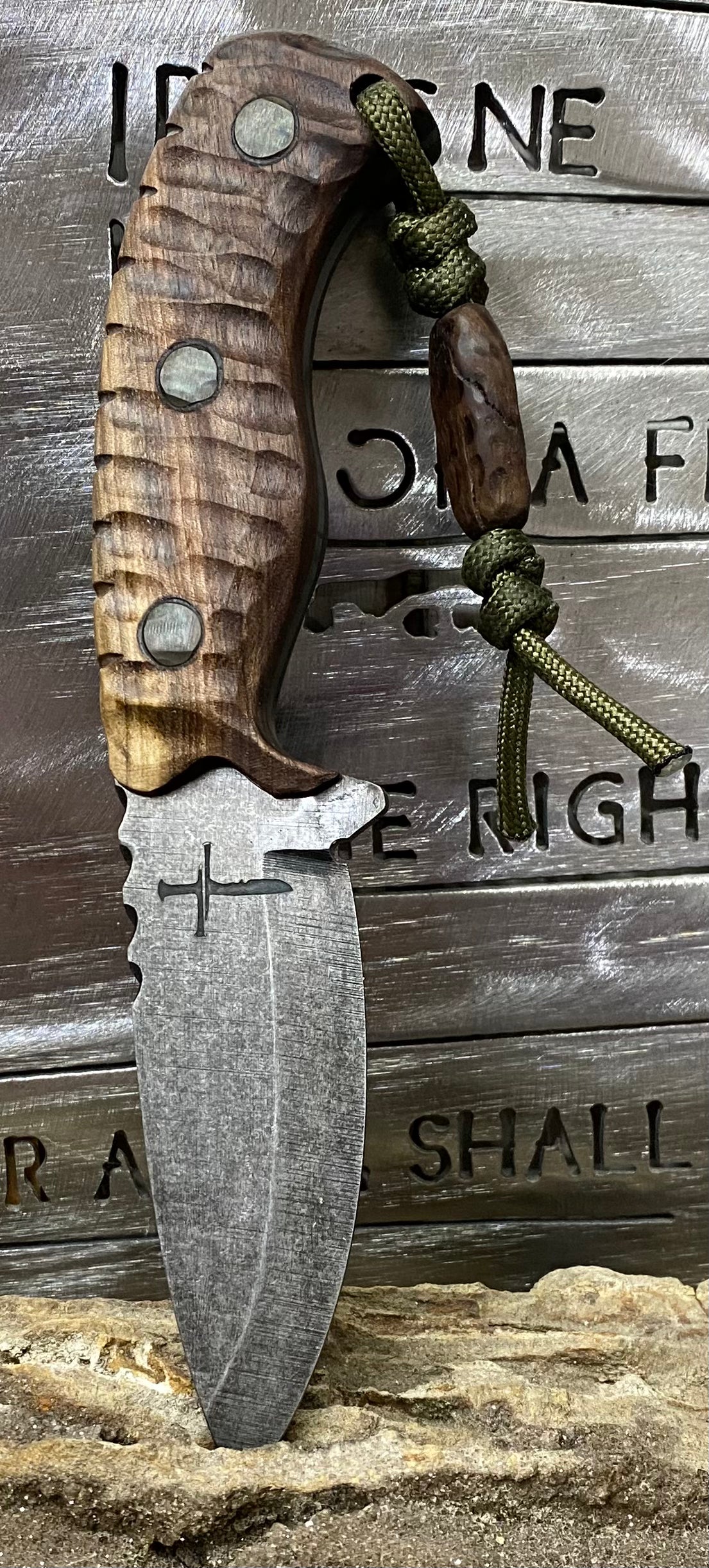 "The Huntsmen" Fixed Blade Hunting/Skinning EDC Knife