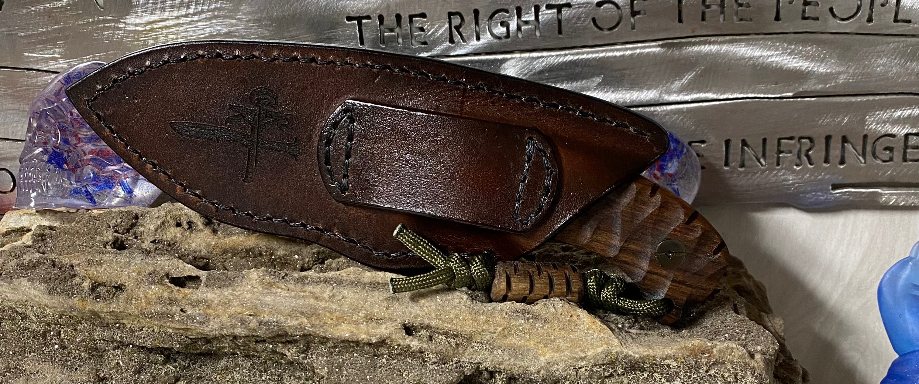 "The Huntsmen" Fixed Blade Hunting/Skinning EDC Knife