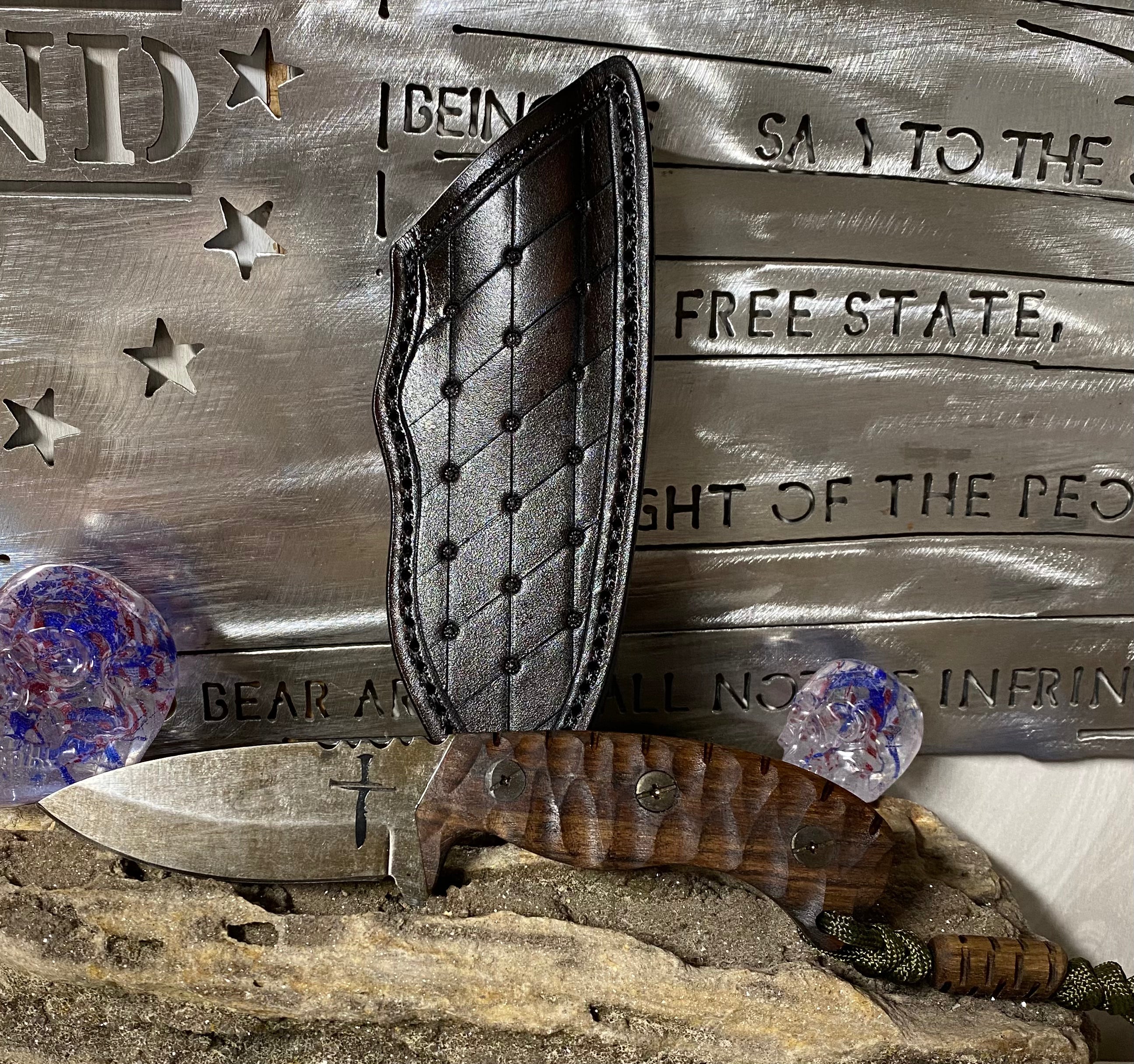 "The Huntsmen" Fixed Blade Hunting/Skinning EDC Knife