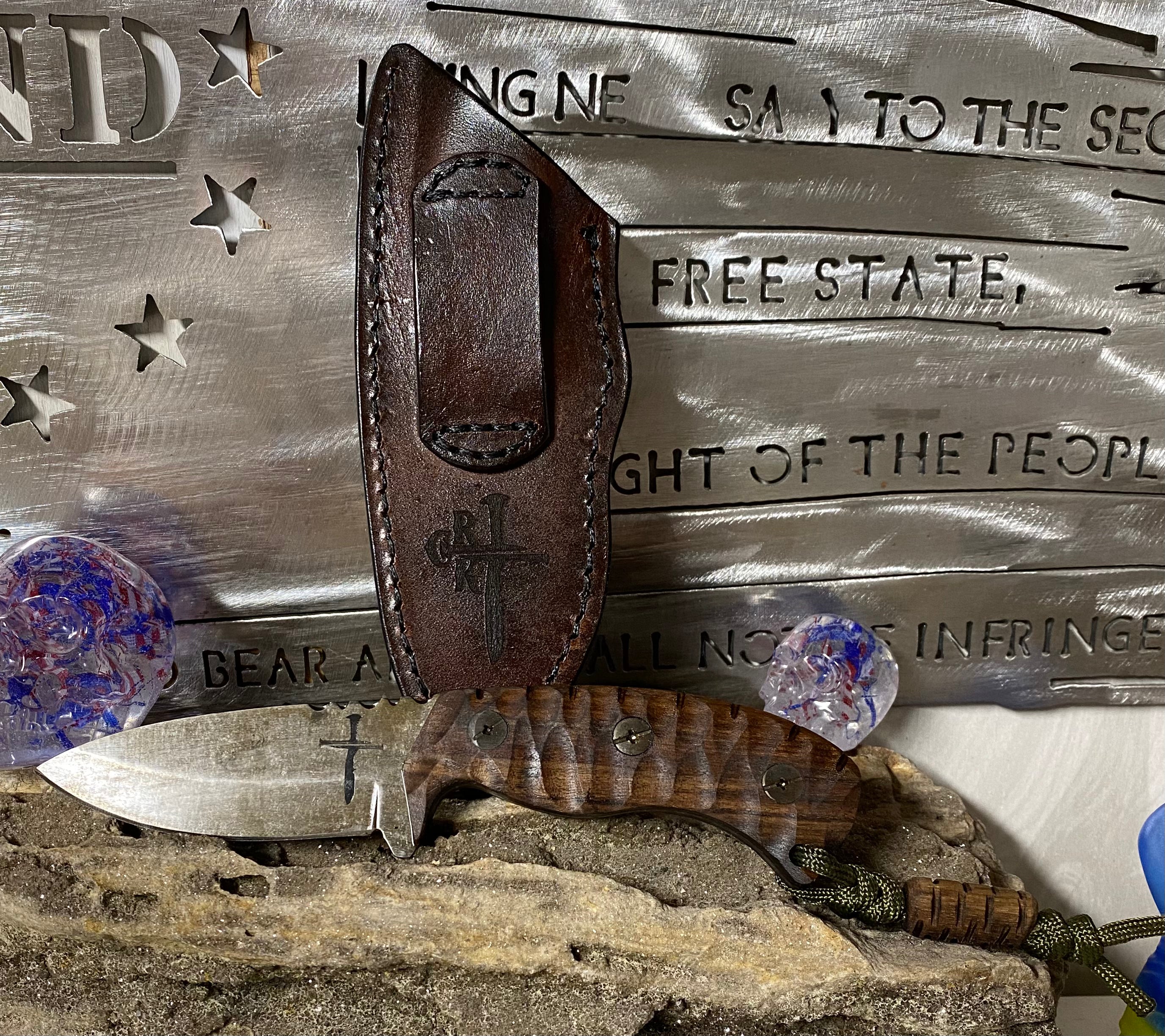 "The Huntsmen" Fixed Blade Hunting/Skinning EDC Knife