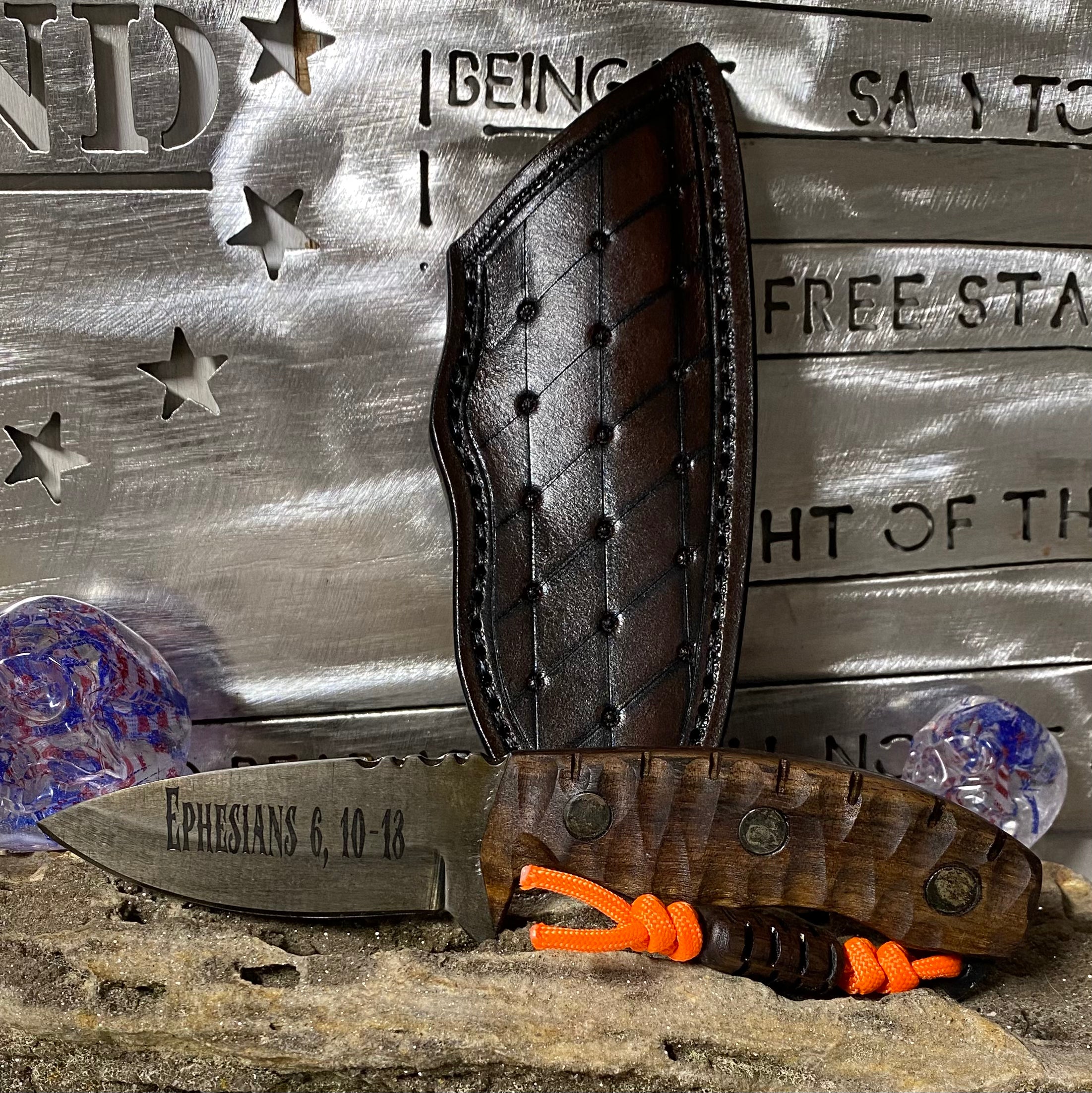 "The Huntsmen" Fixed Blade Hunting/Skinning EDC Knife