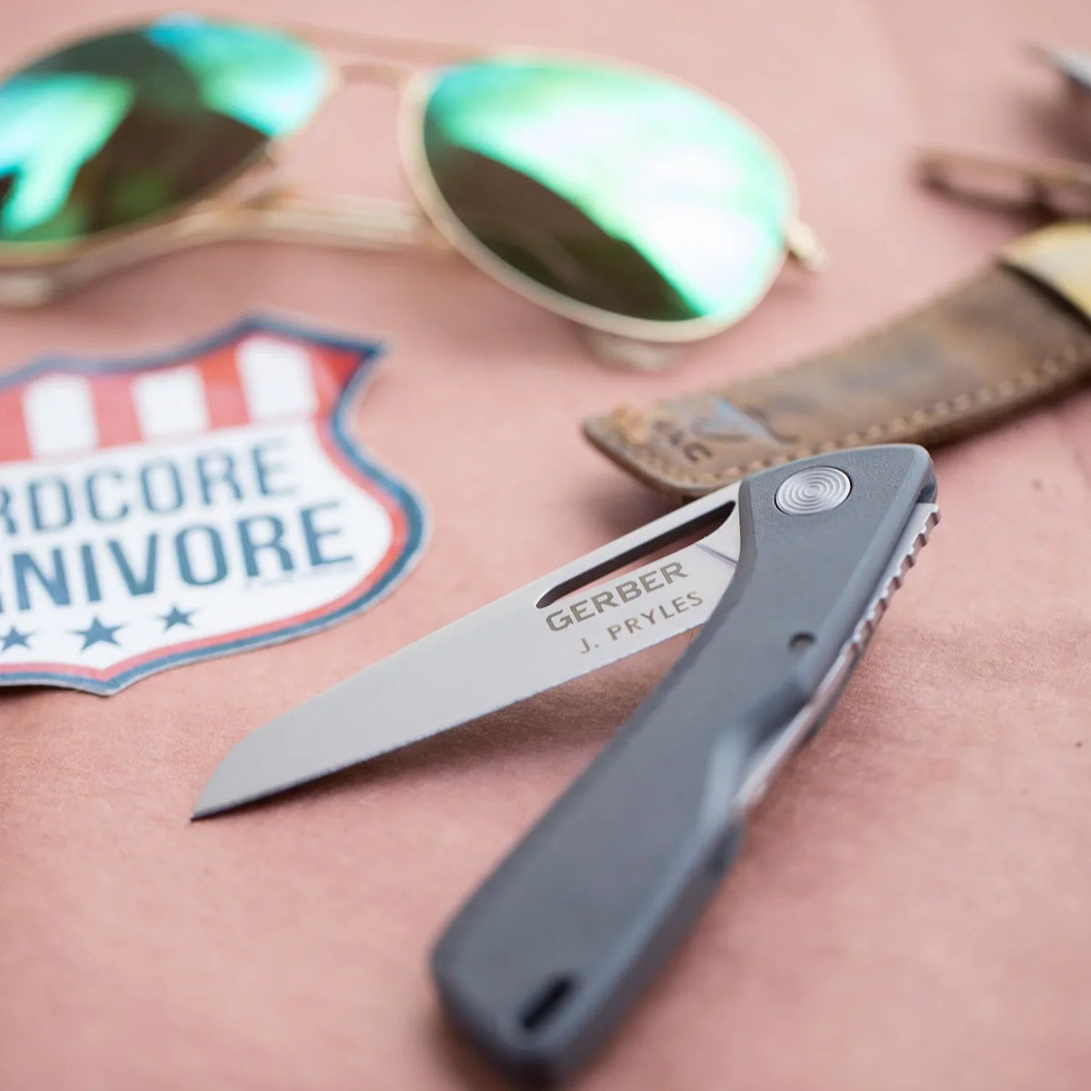Gerber Sharkbelly Serrated Pocket Clip Knife