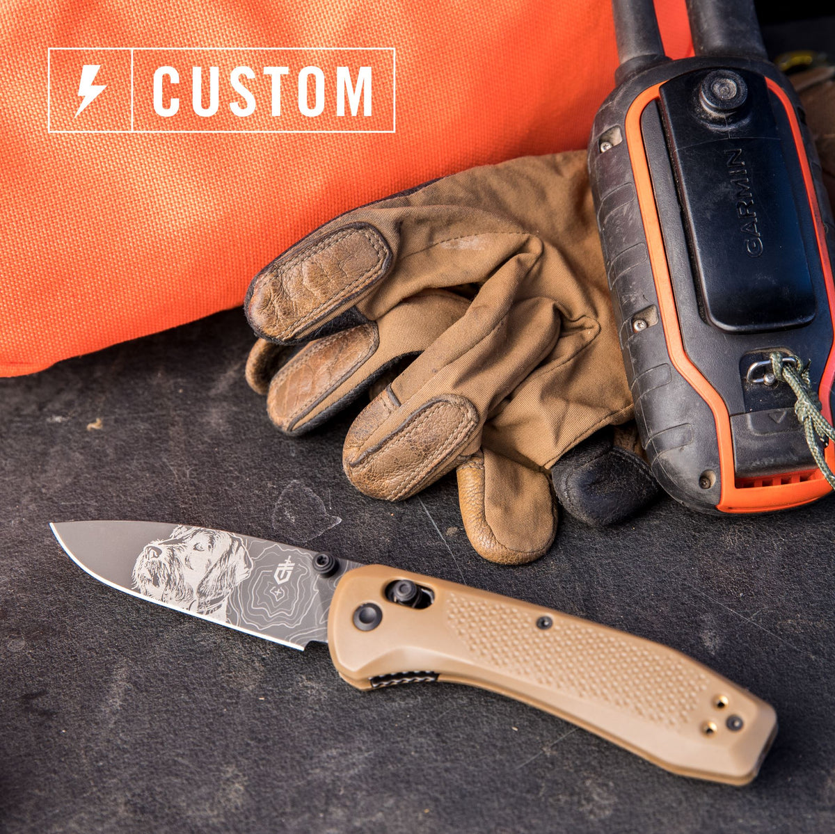 Gerber USA Made Sedulo Black Oxide Blade Knife